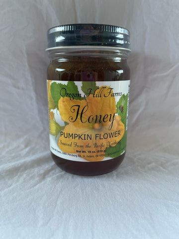 Pumpkin Flower Honey 18oz