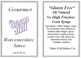 Gourmet Worcestershire Sauce, 12 fl.oz. bottle