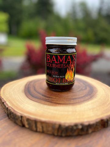 Bama's Gourmet BBQ Sauces EXTRA Hot! Hot BBQ