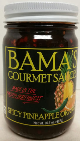 Bama's Gourmet BBQ Sauces - Pineapple Orange